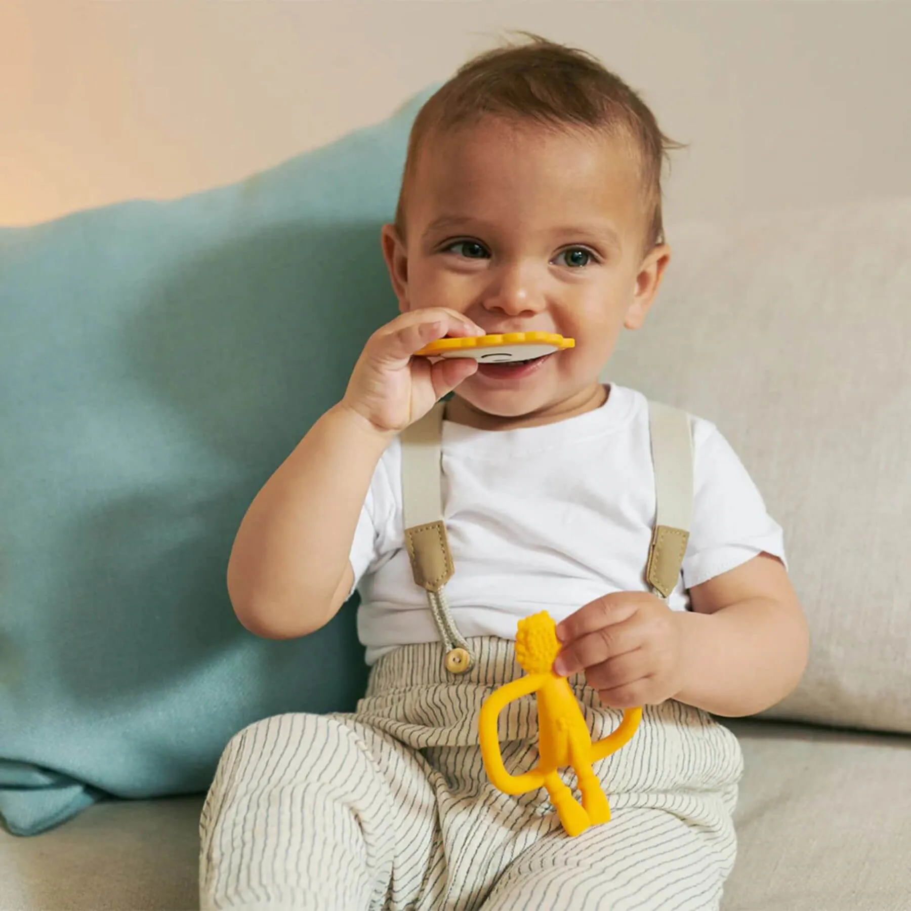 Matchstick Monkey Teething Starter Set (Ludo Lion)