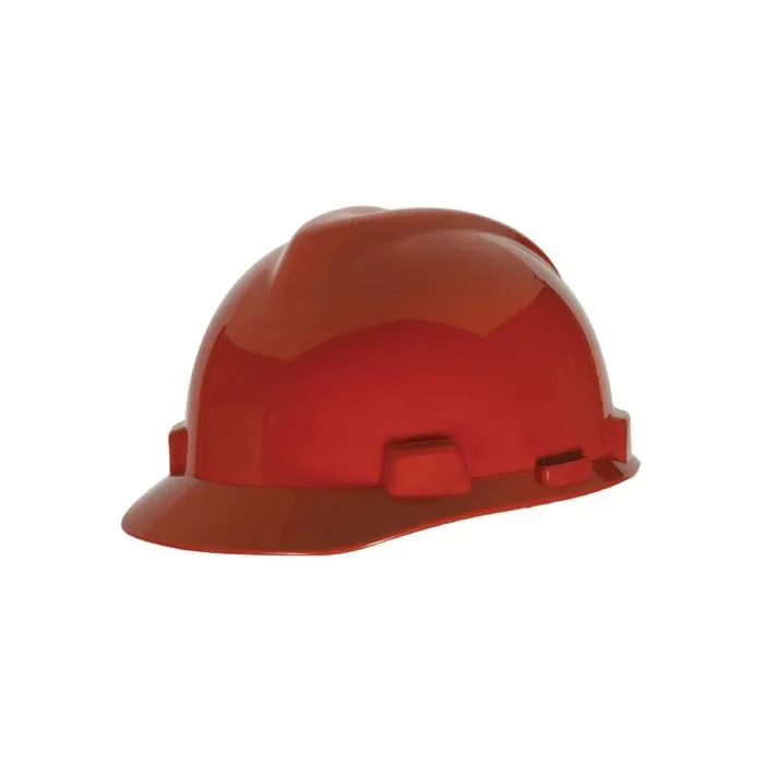 MSA 475363 Red V-Gard Slotted Hard, 1 Each