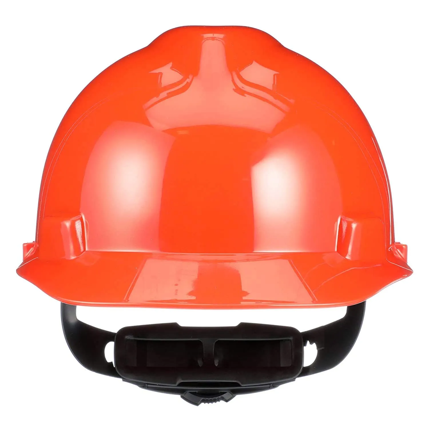 MSA V-Gard Slotted Hard Hat Cap with Fas-Trac III Suspension