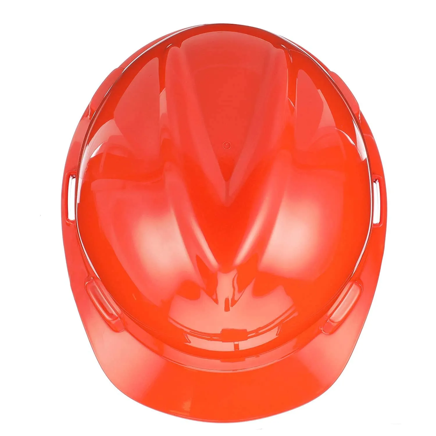 MSA V-Gard Slotted Hard Hat Cap with Fas-Trac III Suspension