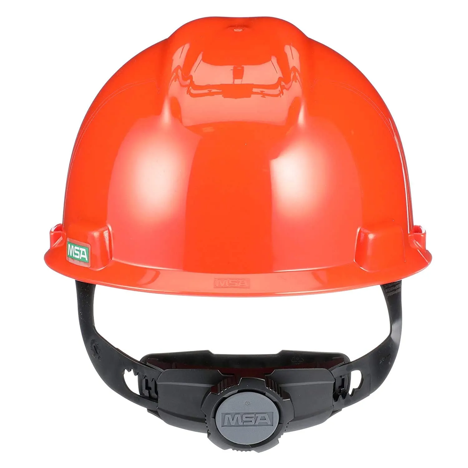 MSA V-Gard Slotted Hard Hat Cap with Fas-Trac III Suspension
