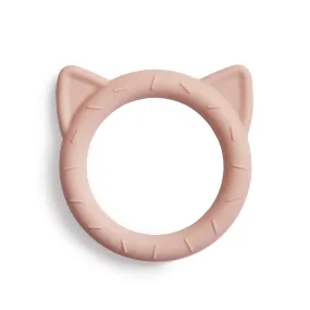 Mushie Cat Teether - Blush