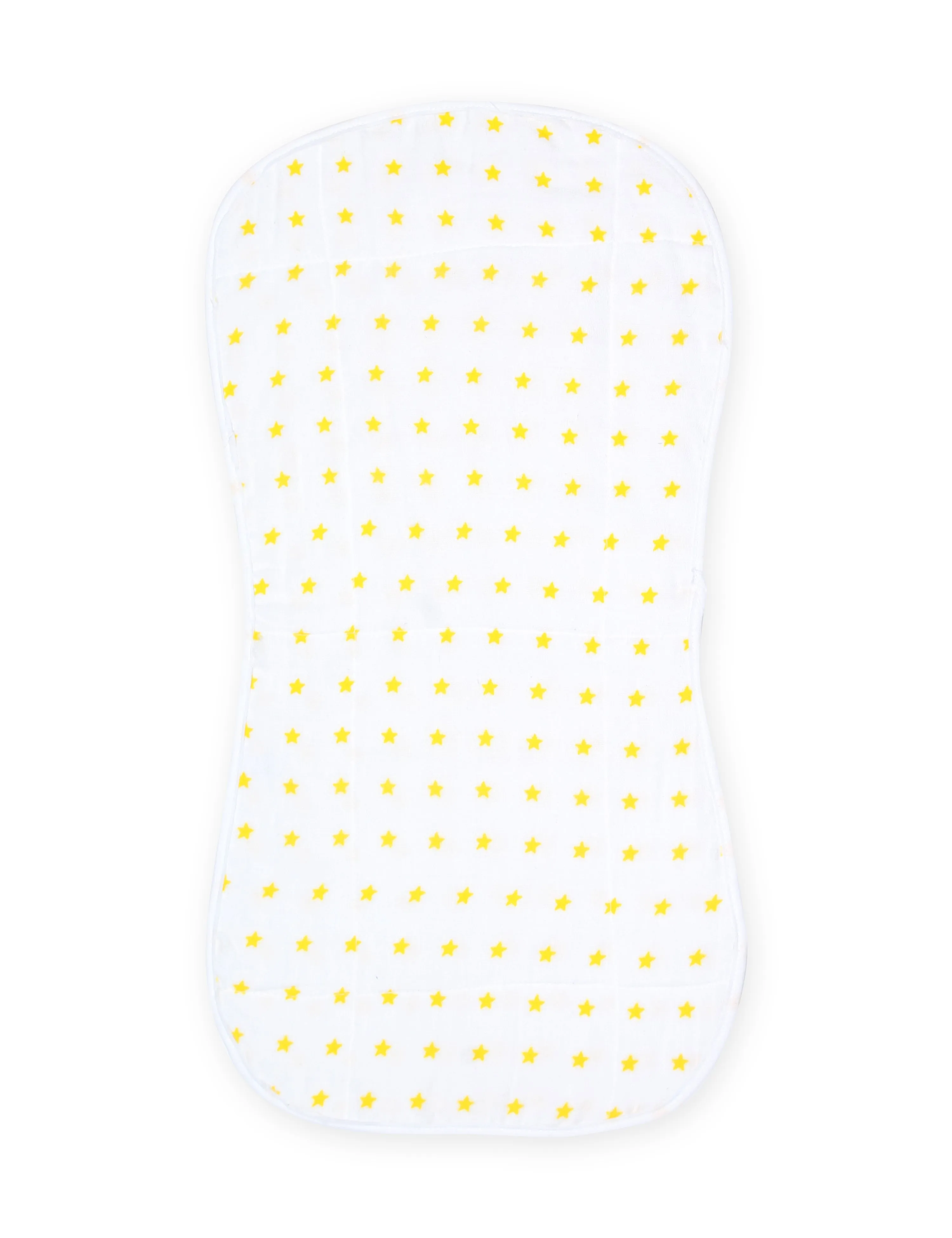 Muslin Burp Cloth Combo Of 3-Cute Puppy-Yellow Star-Tall As A Giraffe