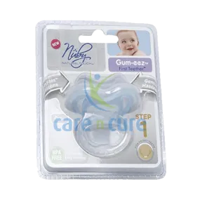 Nuby Natural Touch Gum-Eez Teether 0M  67918