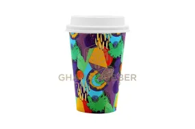 Paper Cups 12oz   Lids