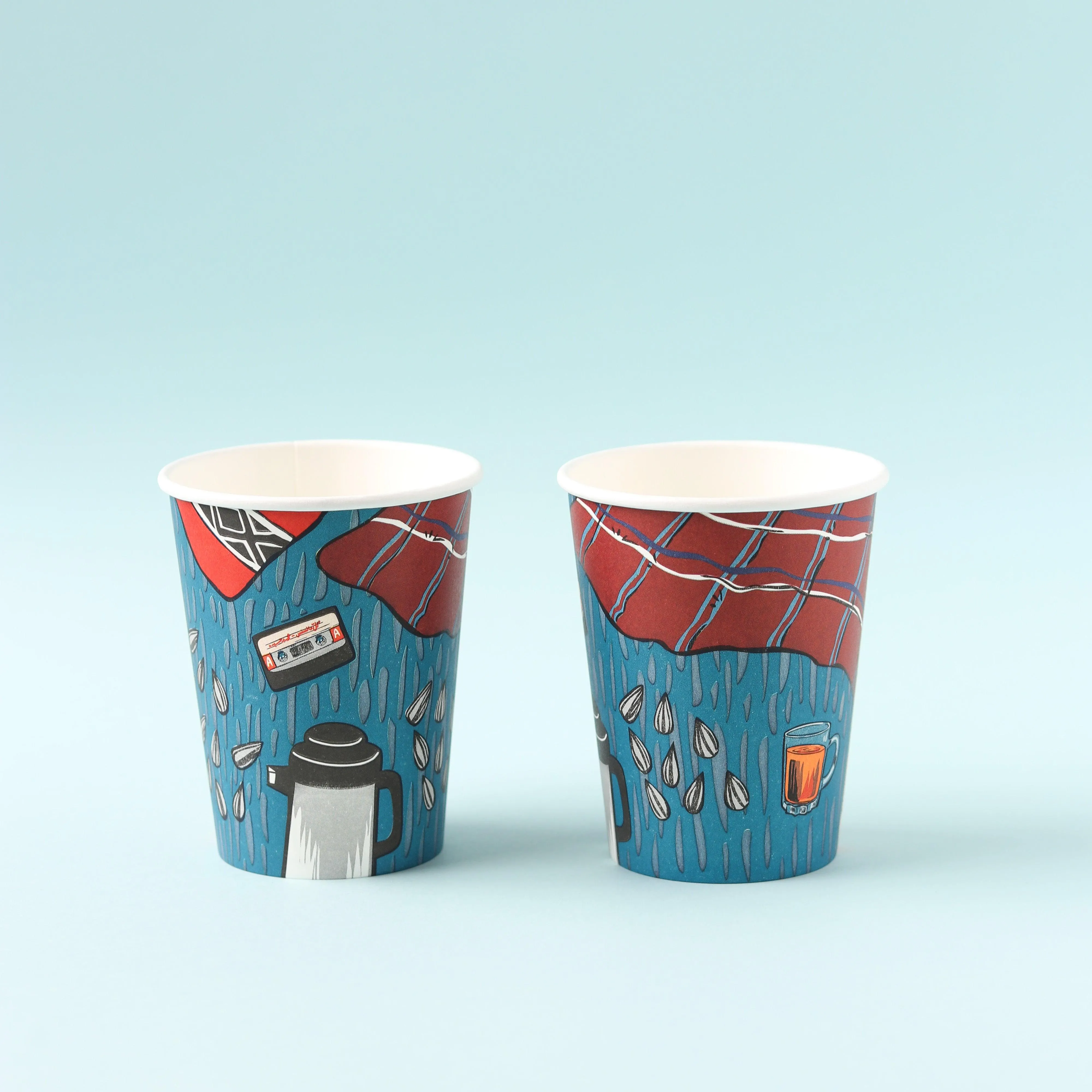 Paper Cups -Winter Vibes-