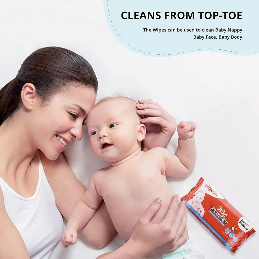 Pigeon Baby Skincare Wipes - 72 Pieces