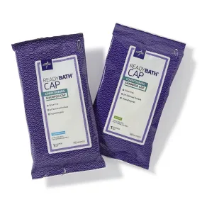ReadyBath Rinse-Free Conditioning Shampoo Caps, Scented, Case of 30