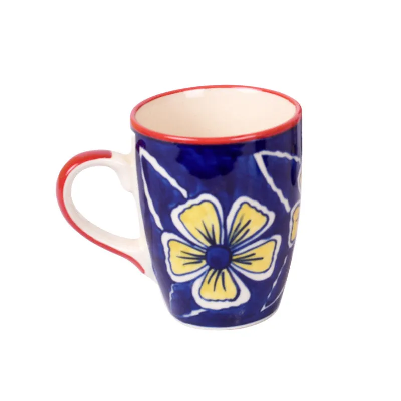 Ruhaani Ceramic Mug (200 ML) - Set of Four
