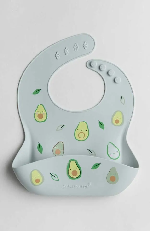 Silicone Bib Printed