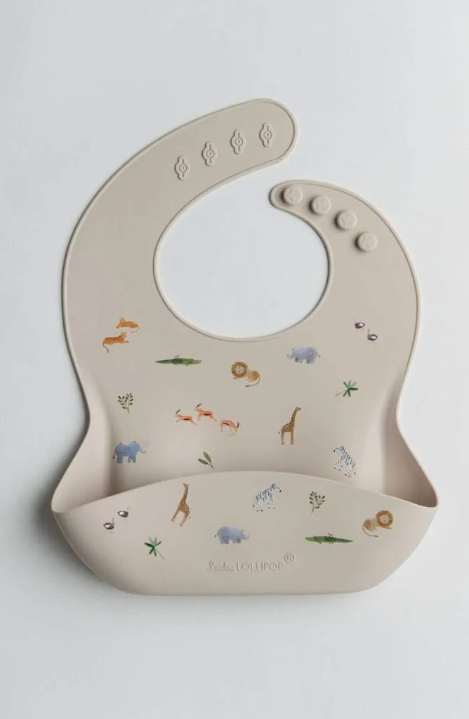 Silicone Bib Printed