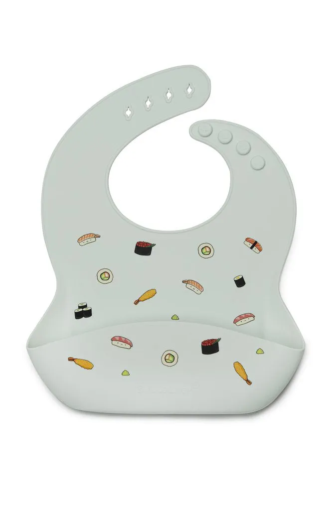 Silicone Bib Printed