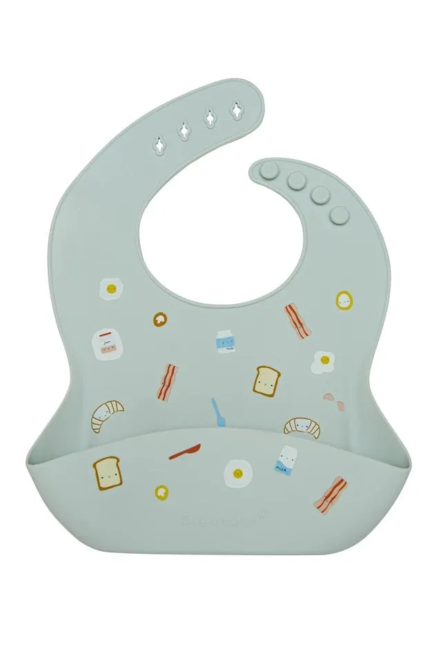 Silicone Bib Printed