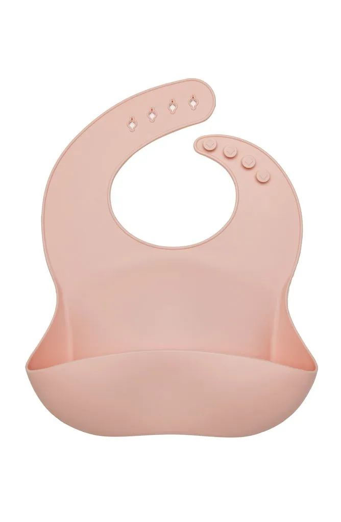 Silicone Bibs - Solid (Various Colors)