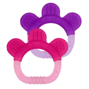 Silicone Teether (2pk)-3mo 