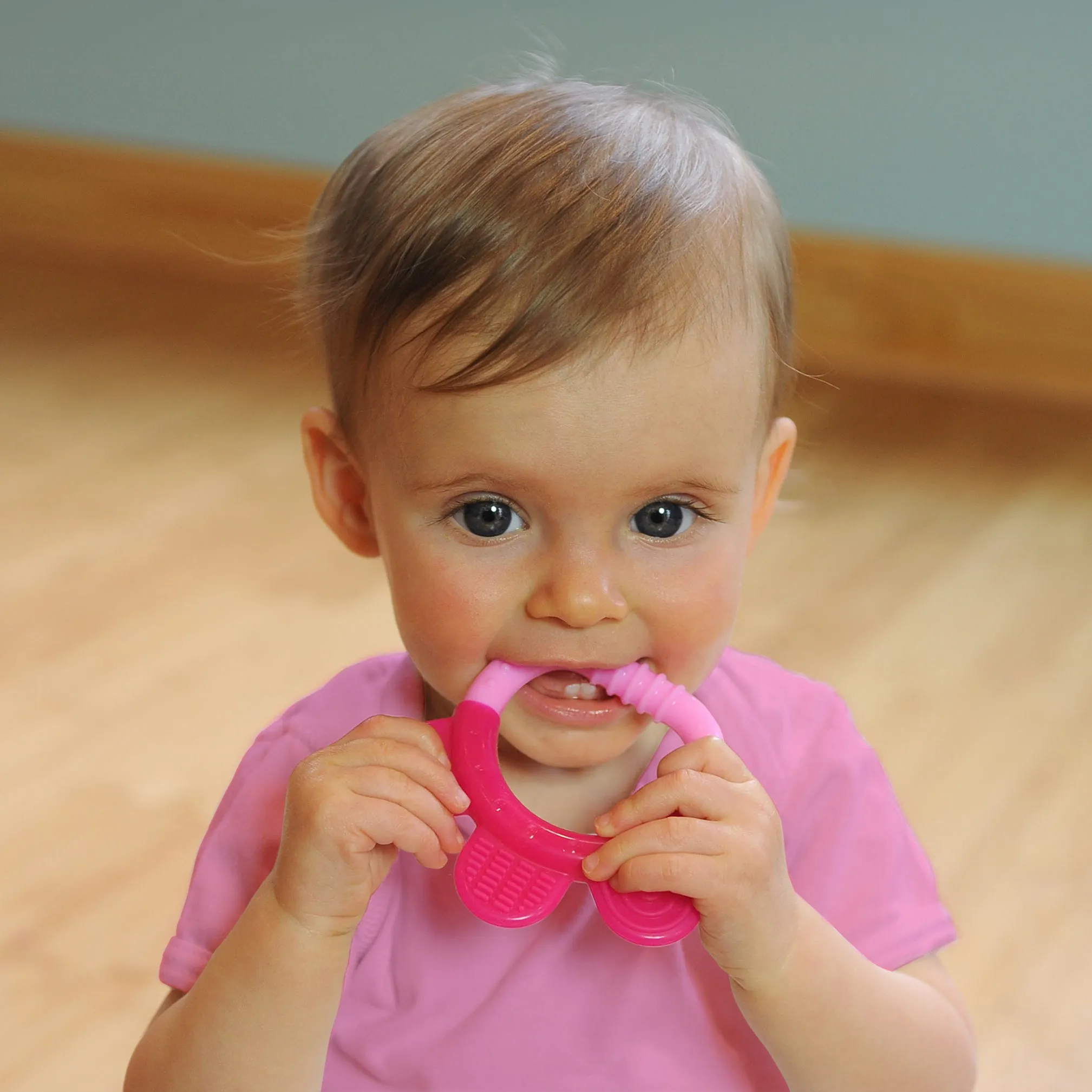 Silicone Teether (2pk)-3mo 