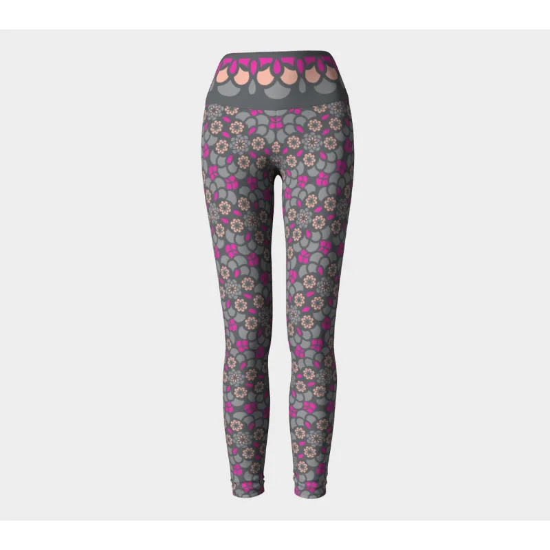 Slate Zinnia Oasis Leggings