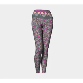 Slate Zinnia Oasis Leggings