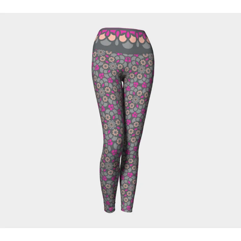 Slate Zinnia Oasis Leggings