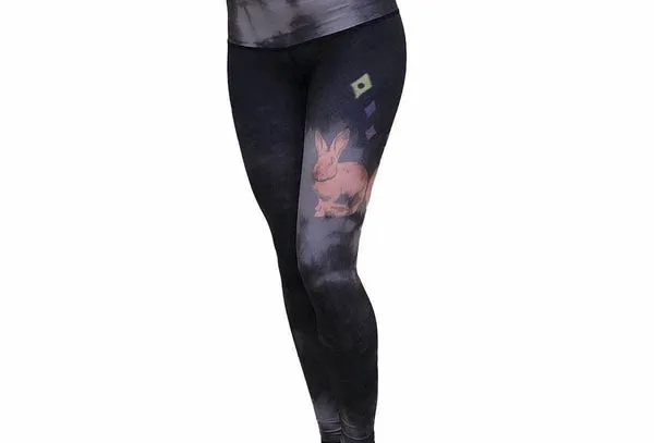 TEEKI // RABBIT HOLE HOT PANT - BLACK