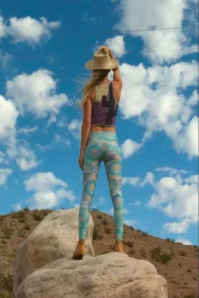 TEEKI // SOUTHERN CROSS HOT PANT - BLUE