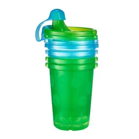 The First Years Take & Toss Spill Proof Sippy Cups 10oz (4pk)- Blue/ Green