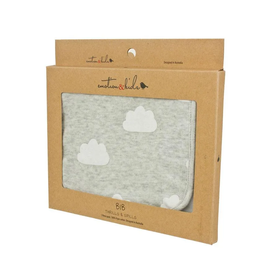Thrills and Spills Bib - Cloud Bib