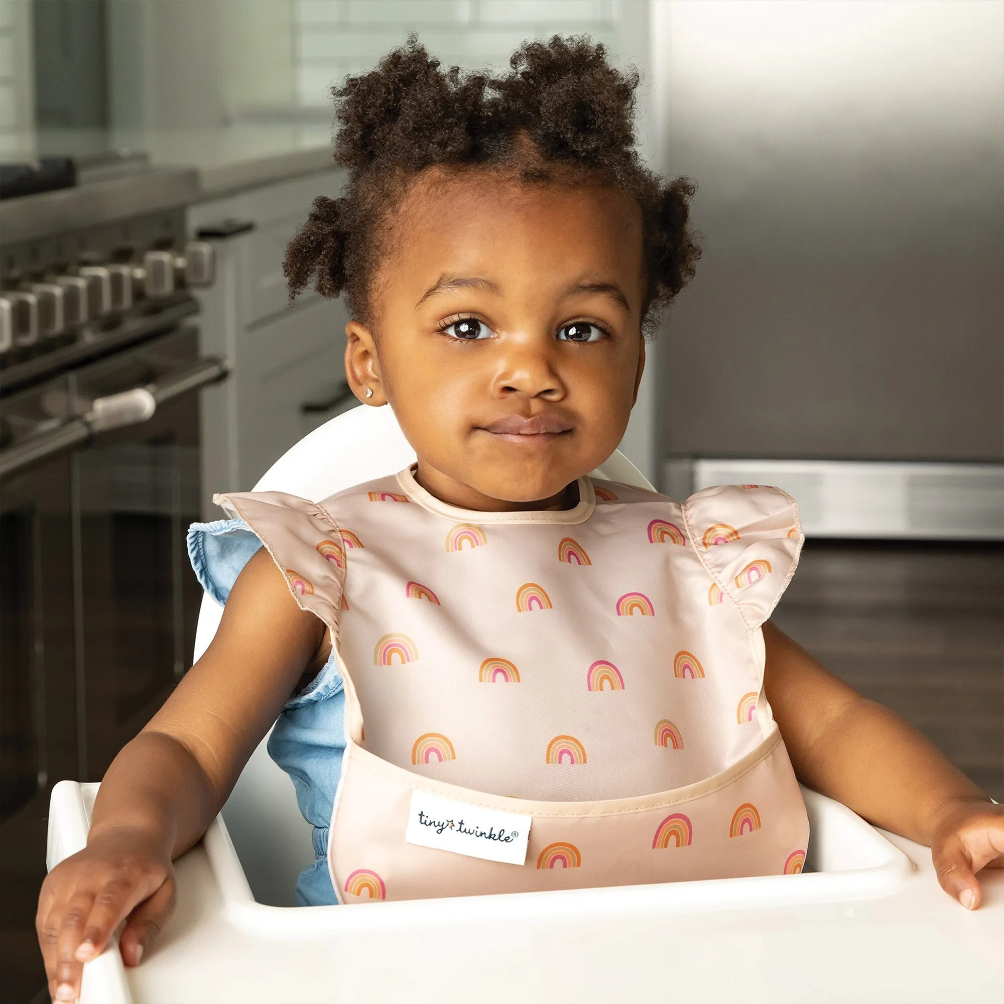 Tiny Twinkle - Mess-proof Ruffle Easy Bib