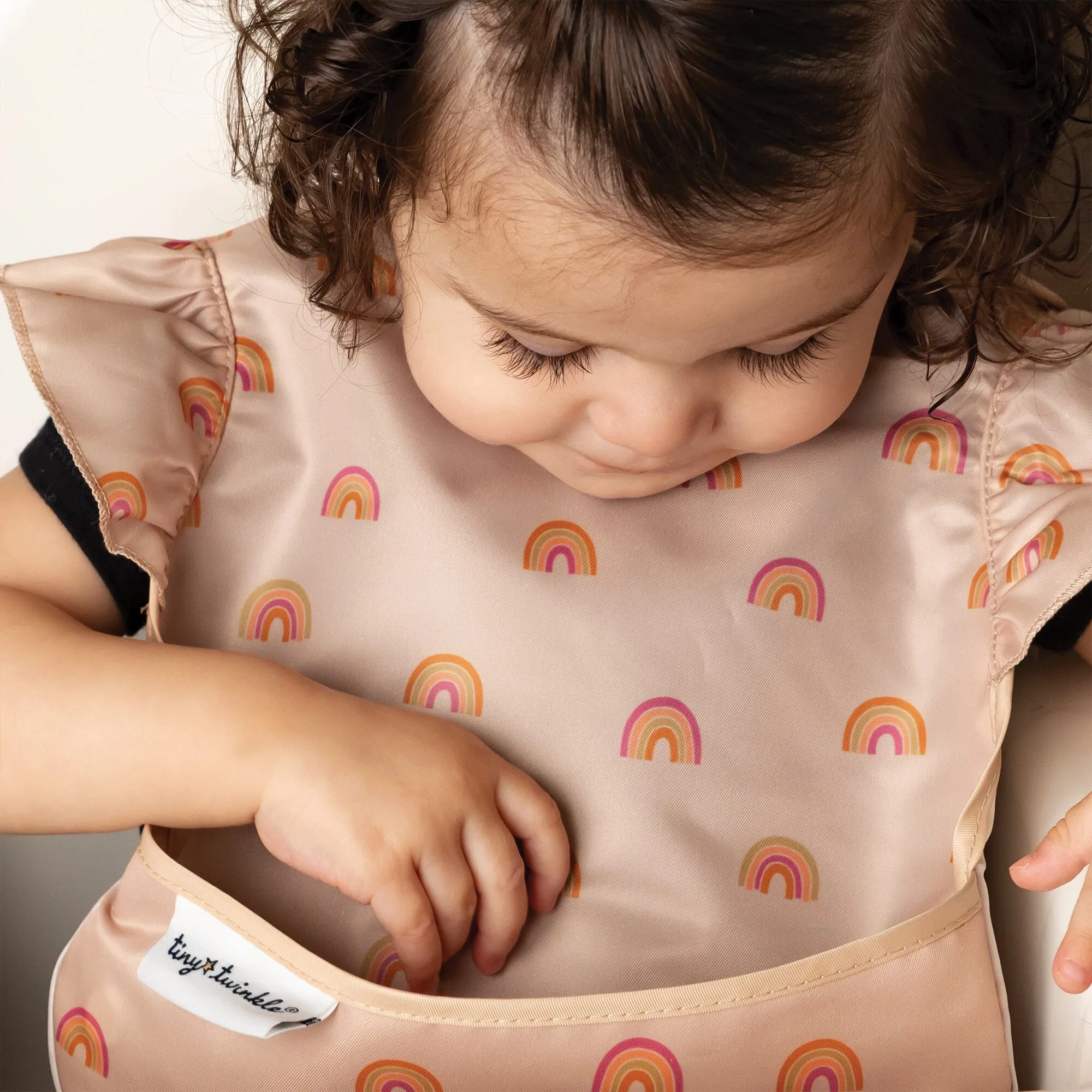 Tiny Twinkle - Mess-proof Ruffle Easy Bib
