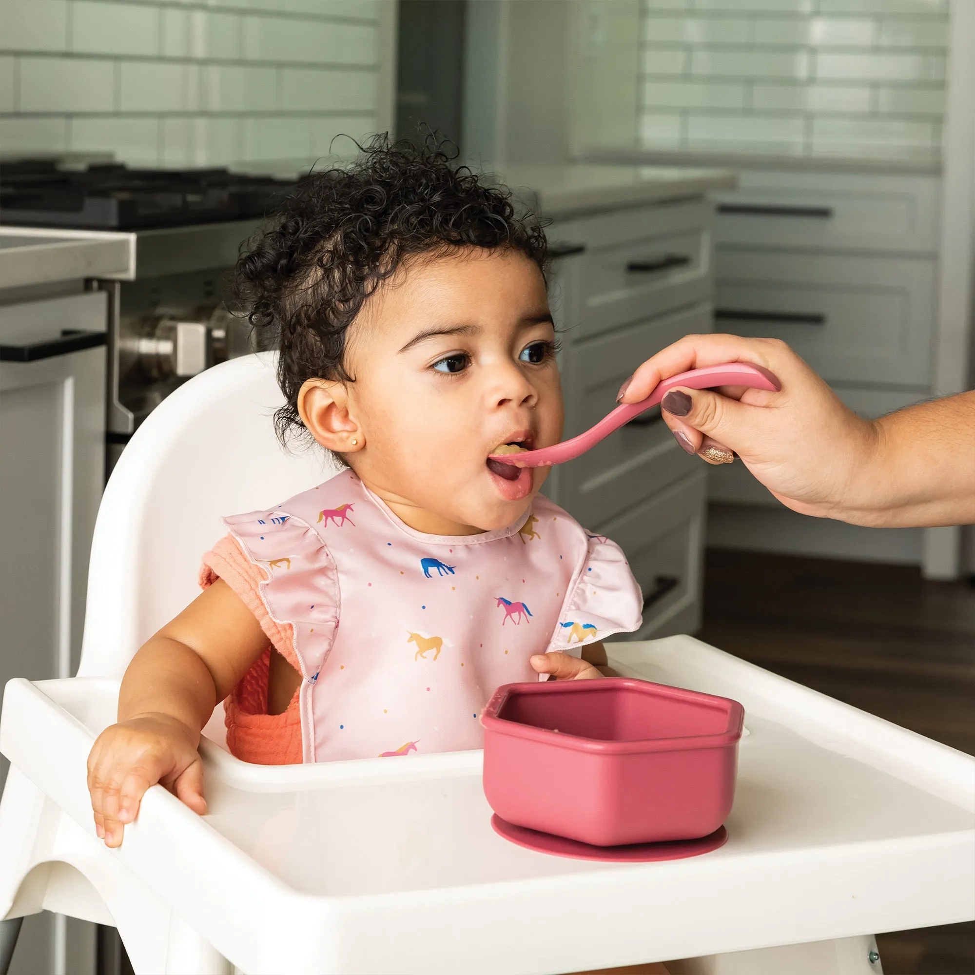 Tiny Twinkle - Mess-proof Ruffle Easy Bib