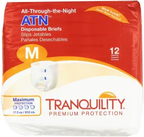 Tranquility's ATN™ (All Through The Night) Disposable Briefs