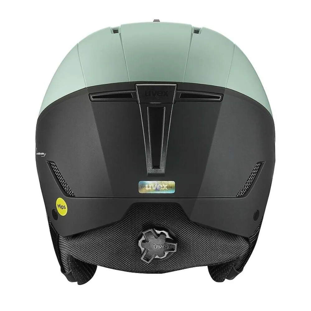 Uvex Stance MIPS Ski Helmet, Oxid Green/Black Matt 3 sizes