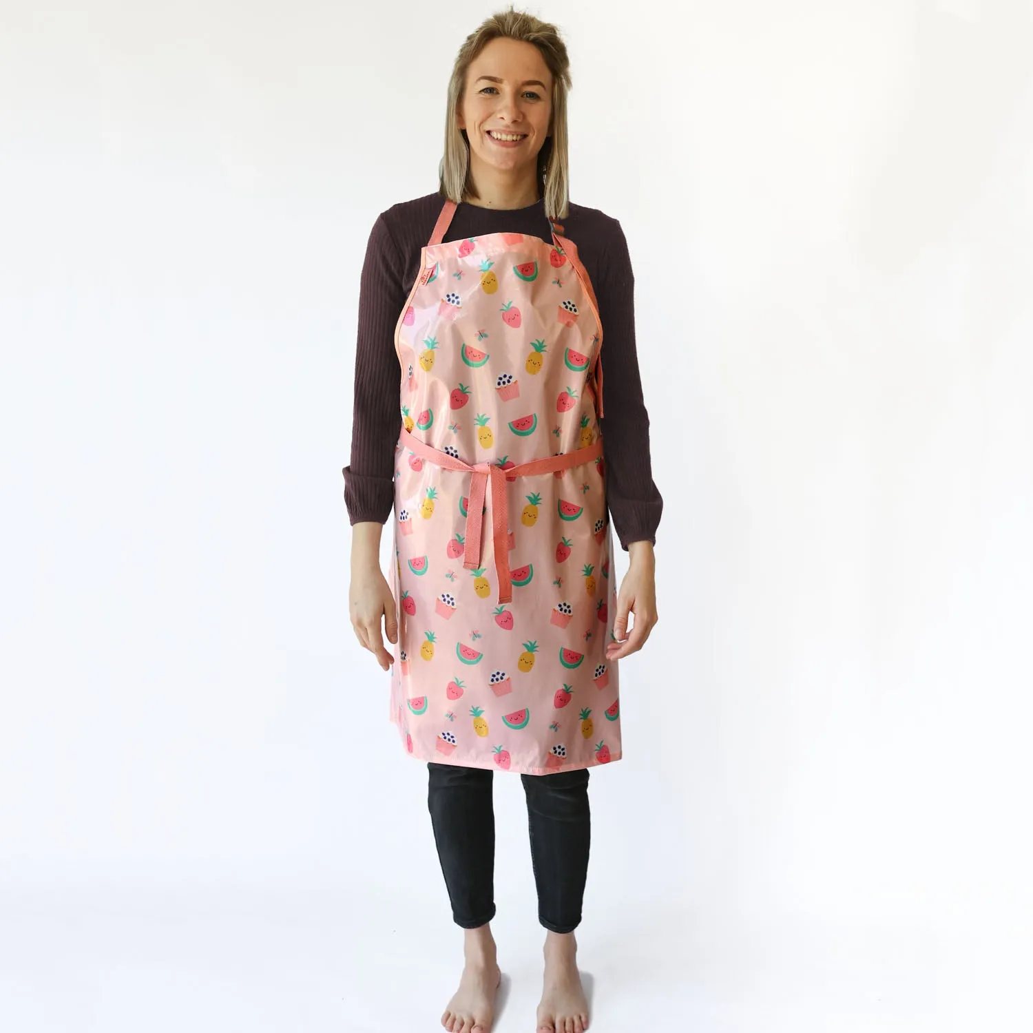 Wipeezee Apron - Adult size - Pink Yummy Treats