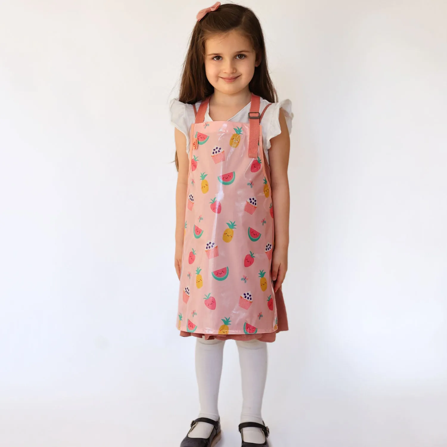 Wipeezee Apron - Child's size - Pink Yummy Treats