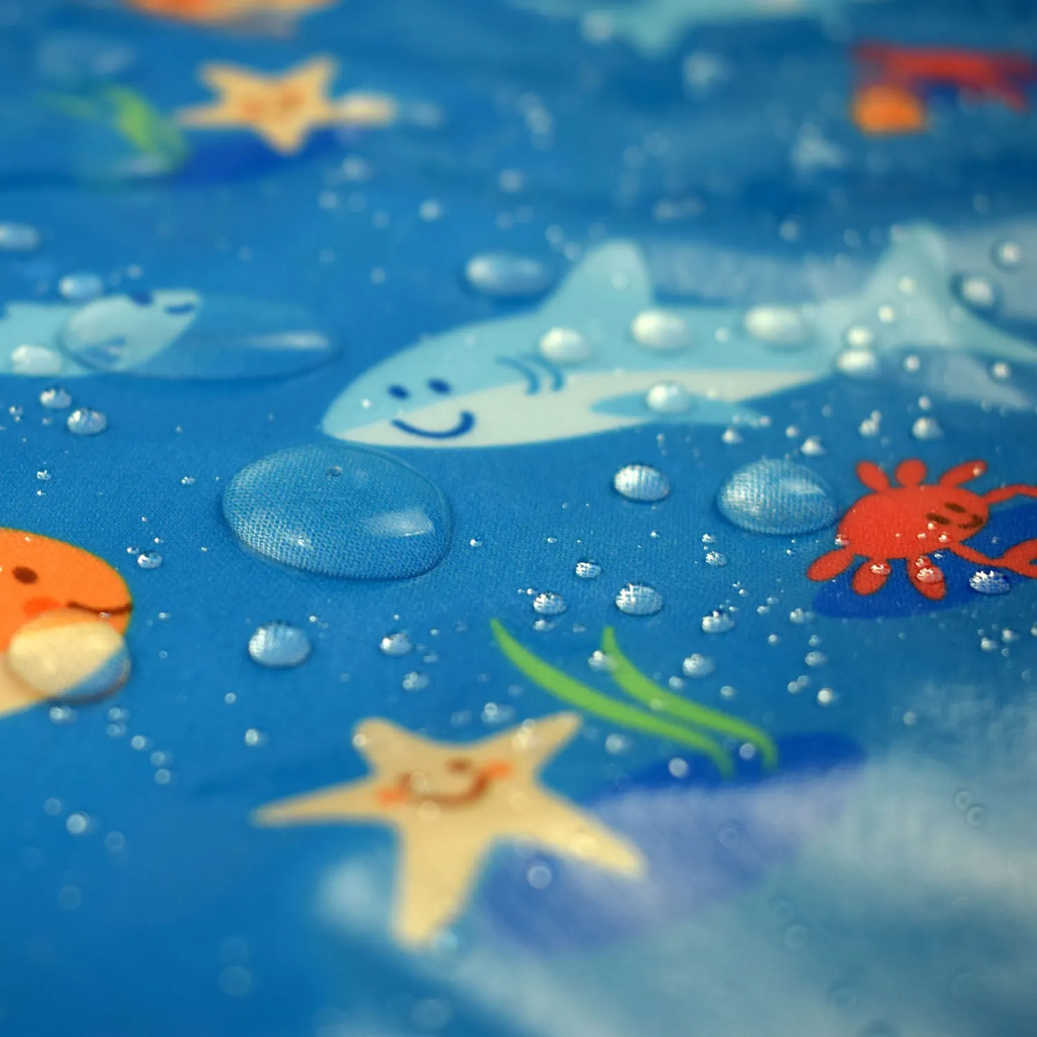 Wipeezee Apron - Child's size - Turquoise Sea Creatures