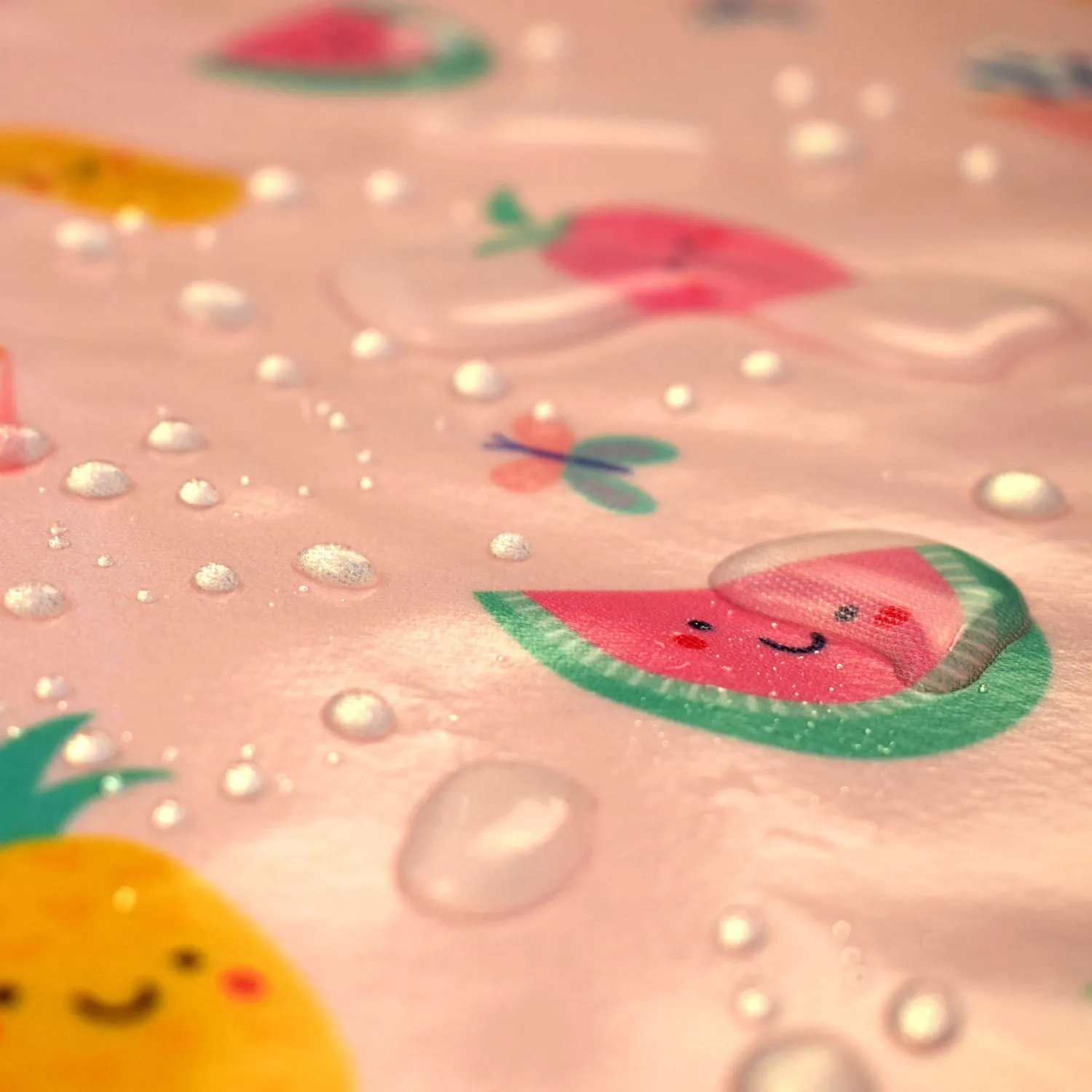 Wipeezee Bib with Sleeves - Pink Yummy Treats
