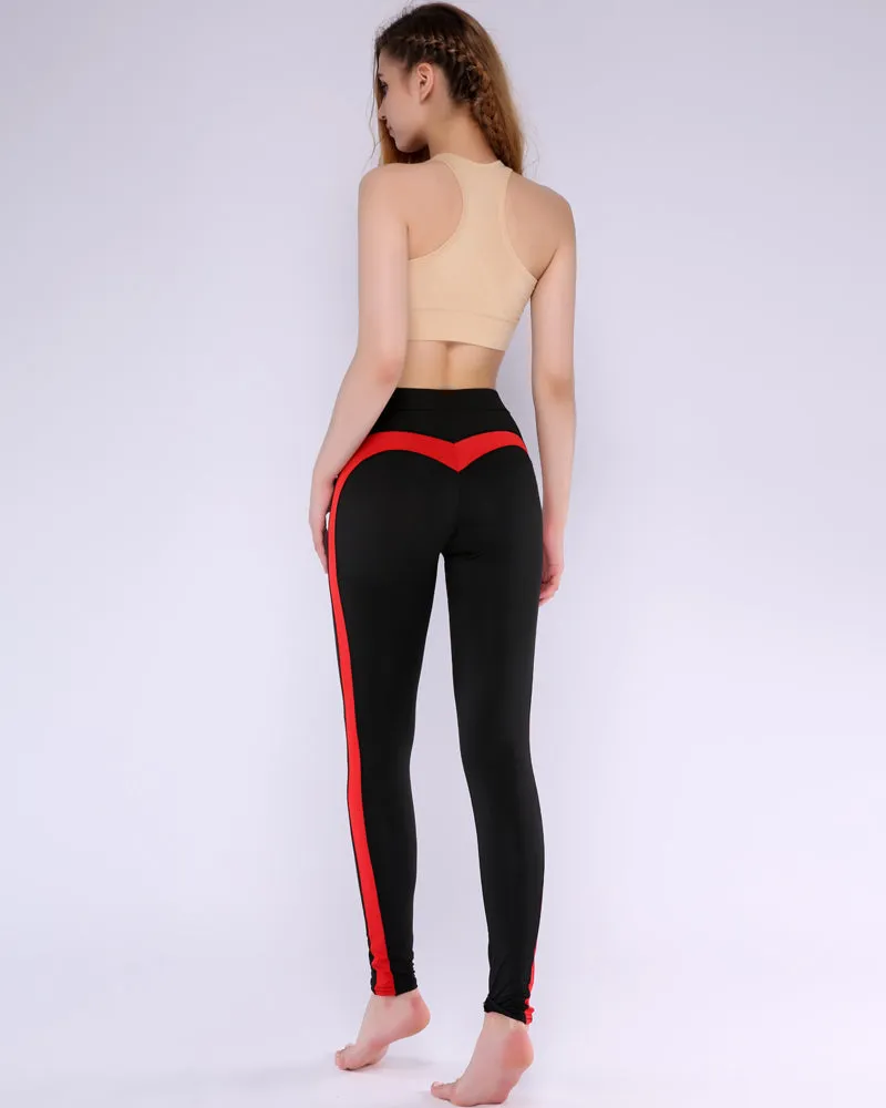 Women's Push Up Patchwork Legging Fitness Clothing Women Pants